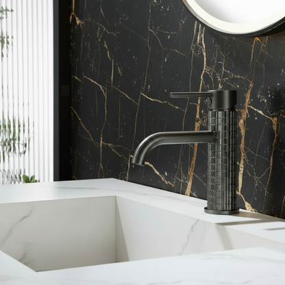 Opbouw wastafelkraan Angelica - Gunmetal grey