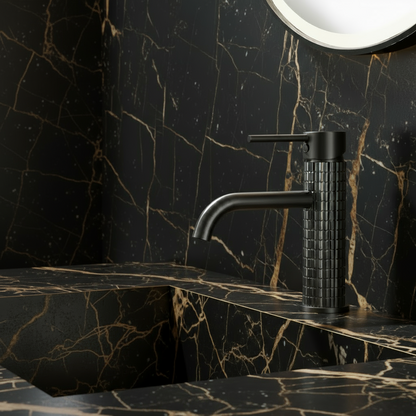 Opbouw wastafelkraan Angelica - Gunmetal grey