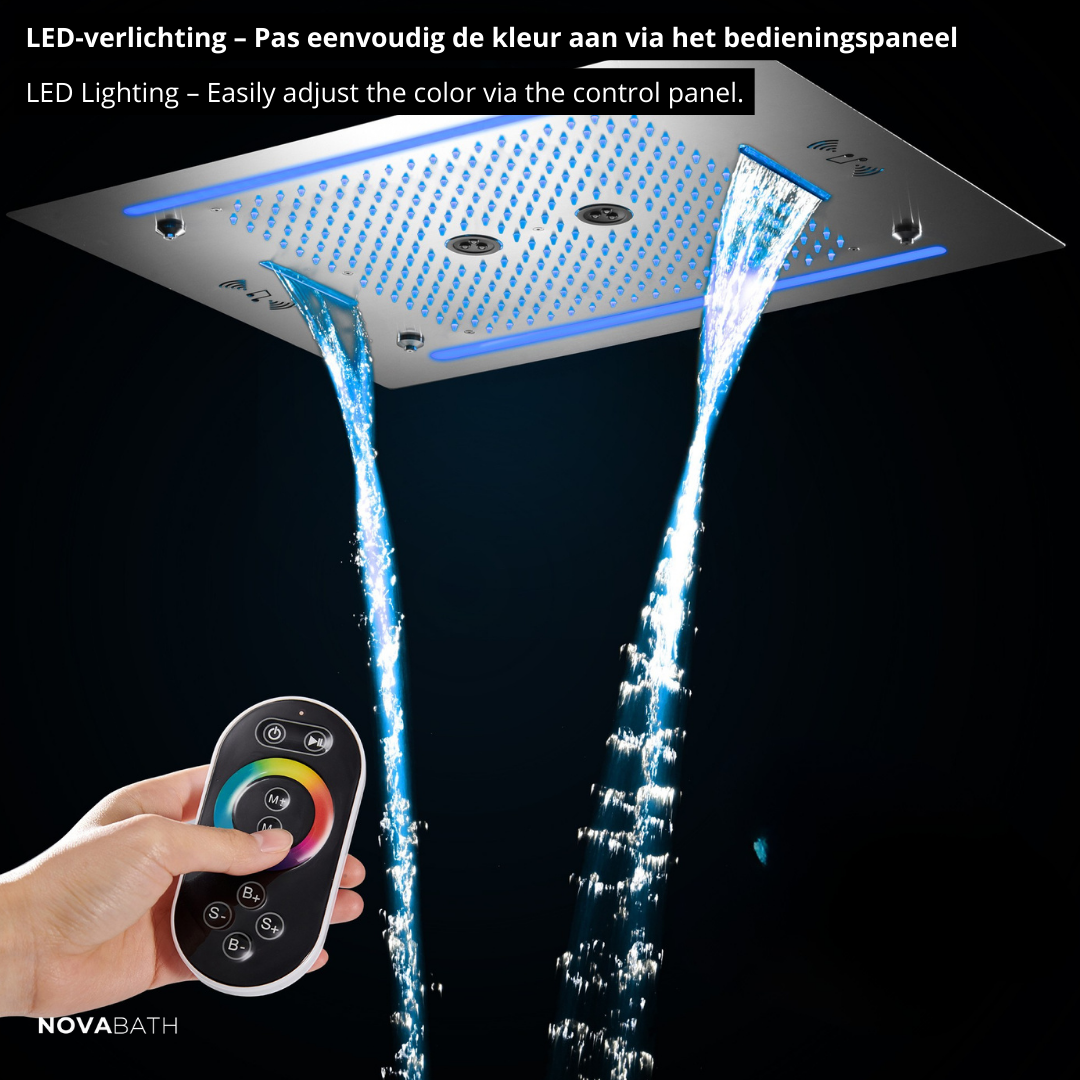 Robinet de lavabo haut Angelica - Noir mat