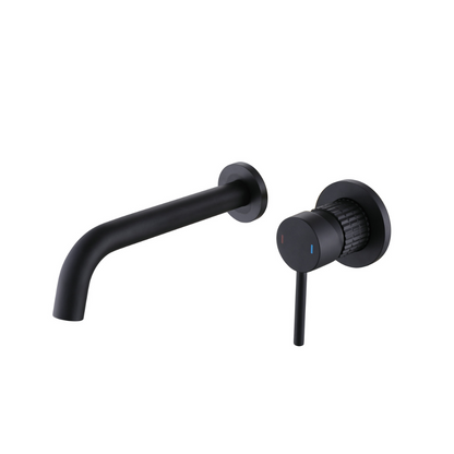 Robinet de lavabo encastré Angelica - Noir mat