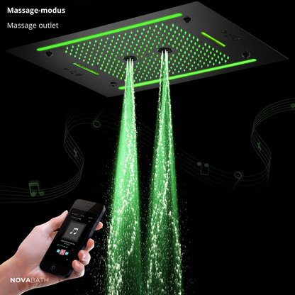 Robinet de lavabo haut Angelica - Noir mat