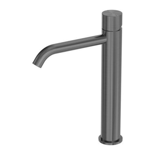 Robinet de lavabo haut Capri - Sans greepl - 1 trou - Graphite
