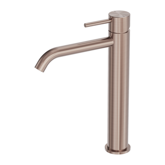 Robinet de lavabo haut Capri - 1 trou - Bronze brossé
