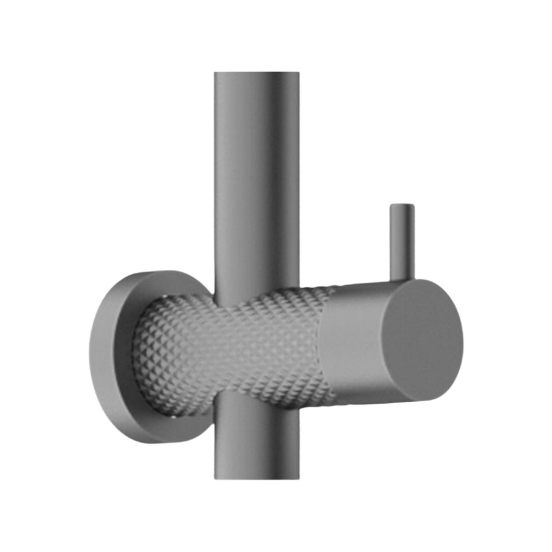 Regendoucheset Valencia – Graphite - Douche à air - Avec robinet mélangeur encastré
