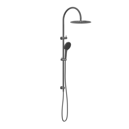 Regendoucheset Valencia – Graphite - Douche à air II - Avec robinet mélangeur encastré