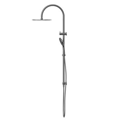 Regendoucheset Valencia – Graphite - Douche à air II - Avec robinet mélangeur encastré