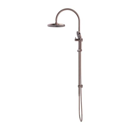 Regendoucheset Valencia – Bronze brossé - Douche à air - Avec robinet mélangeur encastré