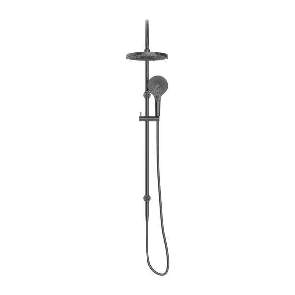 Regendoucheset Valencia – Graphite - Douche à air - Avec robinet mélangeur encastré