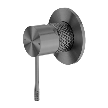 Regendoucheset Valencia – Graphite - Douche à air II - Avec robinet mélangeur encastré