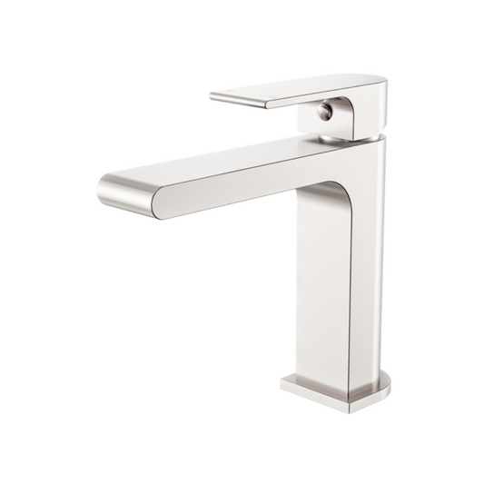 Opbouw de robinet de lavabo Portofino - 1 trou - Nickel brossé