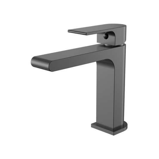 Opbouw de robinet de lavabo Portofino - 1 trou - Gris métal gun