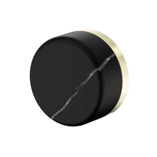 Robinet encastré – Sorrento – Marquina Noir – Or brossé
