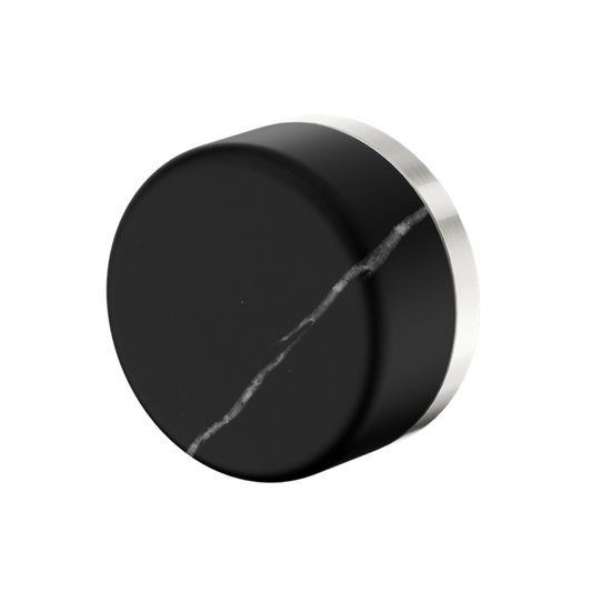 Robinet encastré – Sorrento – Marquina Black – Nickel brossé