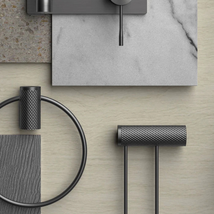 Porte-serviettes double Valencia - Graphite