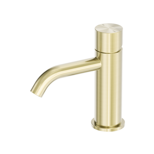 Opbouw de robinet de lavabo Capri - Sans greeplos - 1 trou - Or brossé