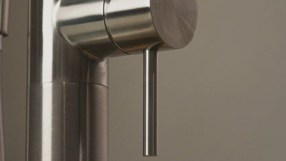 Buitendoucheset Capri – Avec robinet mélangeur – Douche pluie & Douche à main - Bronze brossé